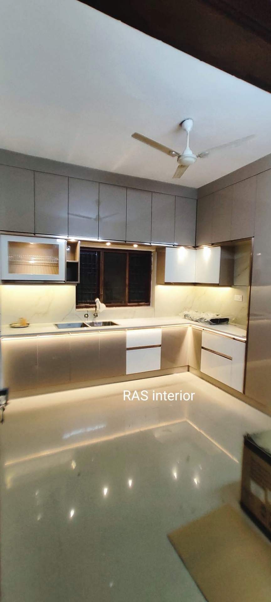 Pearl White Premium Kitchen