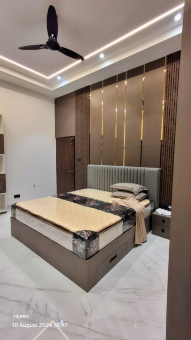Fluted Panel Bedroom Design